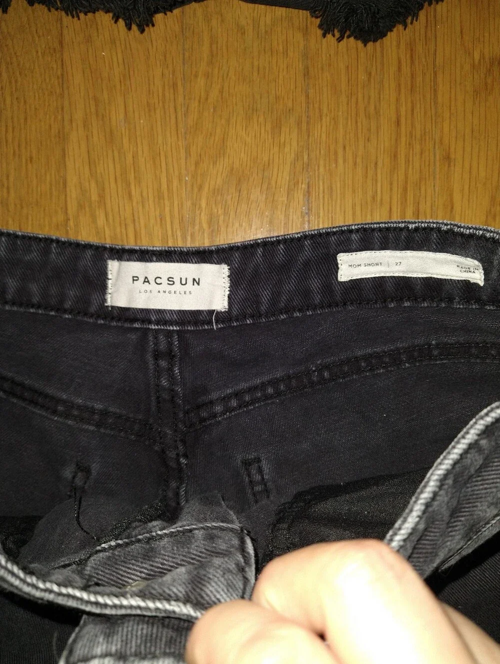 Levi's +Pacsun High Waisted Cut Off Denim Short-size 27+size L